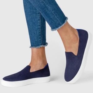 Rothy’s Navy Blue Sneaker Slip On